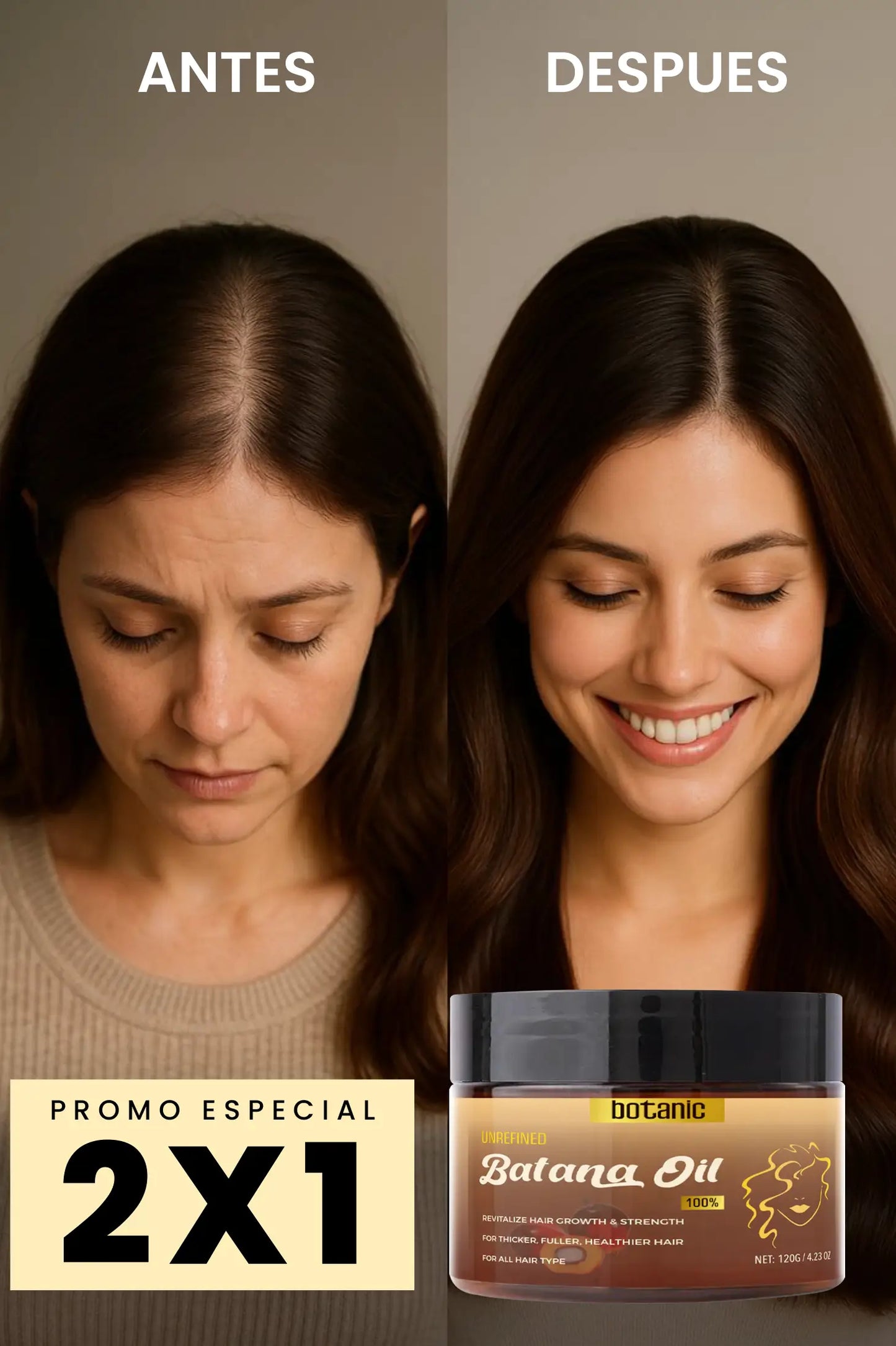 Batana Oil - Cabello mas fuerte y largo- OFERTA 2x1