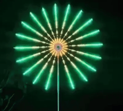 Luces Inteligentes - con Sensor de Sonido - Efecto Fuegos Artificiales R
